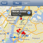 Music Events Finder. Powered by Last.fm Music Events API.